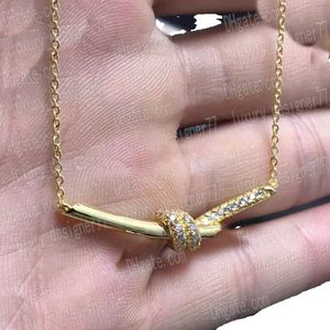 Colliers pour collier or Rose diamant bijoux créateur Bracelet en or cadeaux pour femmes