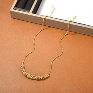 Kettingen sieraden designer lus ketting ontwerper designer ketting voortreffelijke dames hanger diamant inlay charme elegante temperament mode