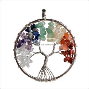 Colliers Pendentifs Jewelryround Pendentif Sier Tree Roots Spread Out Womens Mti-Purpose Wild Aessories Drop Delivery 2021 Fenre