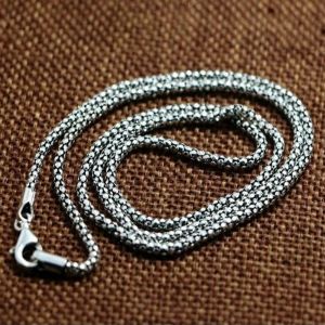 Colliers S925 argent Sterling italie chaîne Promotions collier en argent pour femme