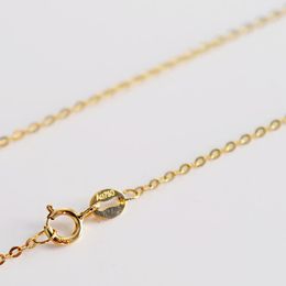 Ожерелья Sinya, горячая распродажа, Акция, 18-каратное золото Au750, ожерелье с блеском на ключице, о-цепочка, высокий блеск, хорошее качество для женщин, девушек, для самостоятельного использования