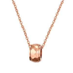 Kettingen SN5 Rose Gold -kralen navolgt Pearl Heart Pendant ketting voor vrouwen Multi -gelaagde choker kettingen