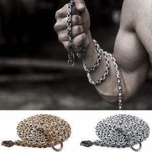 Kettingen Kielarmband van titaniumstaal en koper Afneembare ketting voor zelfverdediging voor buiten Zweep Tailleketting Tactische armband