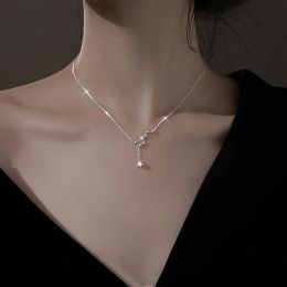 Colliers Ventfille 100% 925 argent Sterling grande ourse collier pour femmes fille cadeau or Rose tempérament immortel glands bijoux