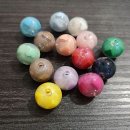 Colliers en gros plus récent 16 mm 200pcs / sac acryliques doubles couleurs de coeur perles pour la mode