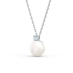 Sans cou pour la femme Swarovskis Bijoux Matching Version Perle Perle Perle Collier femelle Swarovski Element Crystal Clavicule Chain