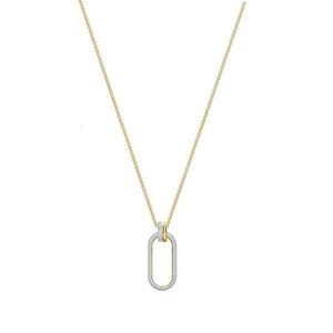 Sans cou pour la femme Swarovskis Bijoux assorti de collier de verrouillage en or Femelle Swarovski Element Crystal Candarbone Pull