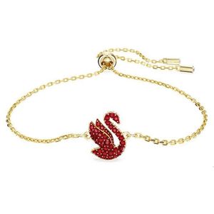 Neckless for Woman Swarovskis sieraden Nieuwjaar 1 1 Hoge kwaliteit rode zwaan trekken en strekken armband voor vrouwen zwaluw de zwanenarmband voor vrouwen