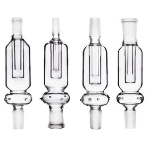 Nectar Collector Glas-Wasserpfeifen 10 mm 14 mm Stecker auf Buchse Wasserpfeife Bong Glasadapter Aschefänger Reclaimer Bubbler