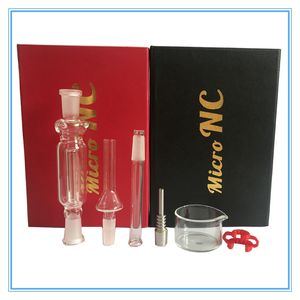 Tuberías de vidrio colector de néctar 10 mm con plataformas de aceite de uñas de cuarzo sin dominio kit de agua mínimo happywater dhl gratis para Estados Unidos