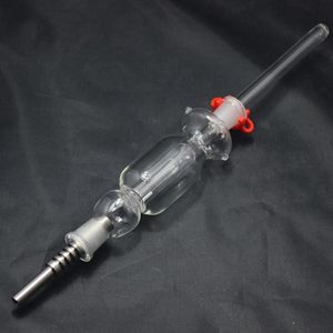 Nectar collector kit Glass Hookahs with Titanium Tip NC Bong Kit