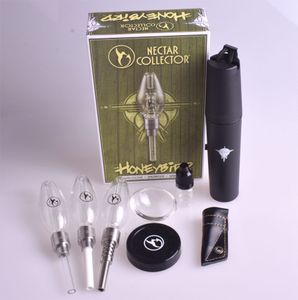 Nectar Collector Smoking Kit Met Vervanging 510 Thread Titanium Tip Quartz Keramische Nail Glass Bong Water Pipe