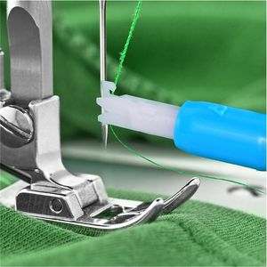 Herramienta de inserción de aguja aplicador de la máquina de coser de costura de costura con introducción en inglés