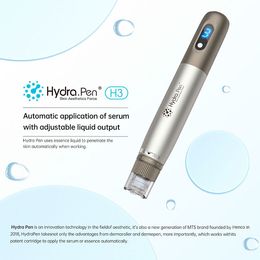 Stylo hydra de rajeunissement de la peau sans aiguille H3, stylo derma Anti-âge efficace, stylo Hydra électrique, soins de la peau du visage H3