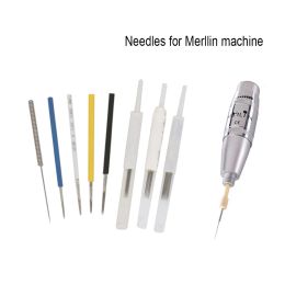 Naalden 50 stcs professioneel 1R/2R/3R/5R/7R/3F/4F/6F Merlin naalden permanente make -up piercing naalden voor wenkbrauw lip merlin machine