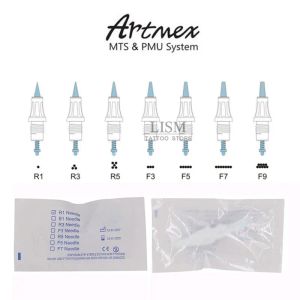 Naalden ArtMex V8 V6 V3 PMU Naalden Cartridgeme Semi Permanente Make -up Make -up R1 R3 R5 F5 F7 Cartridge NeedDles Cartuchos 20 st.