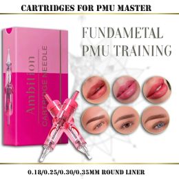 Naalden Membraan SMP PMU Cartridge Tattoo Naalden Micropigmentatie Permanente Make-Up Hairstroke wenkbrauwen eyelinver lippen Microblading