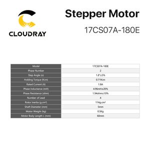 NEMA17 Motor Stepper 60 mm 2 Phase 71NCM MOTEUR STOW8A SUPPORT AVEC DUPONT CABLE 4-LEAD POUR IMPRIMANTE 3D CNC XYZ