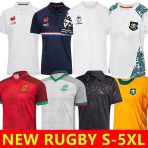 Nen 2023 Rugby Jersey polo Olive Camisetas de fútbol Camisetas para hombre tamaño S-5XL