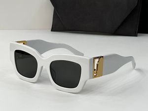 Gafas de sol nena gafas de sol de marco cuadrado de alta calidad de alta calidad anchas hardware jc gafas clásicas gafas de sol