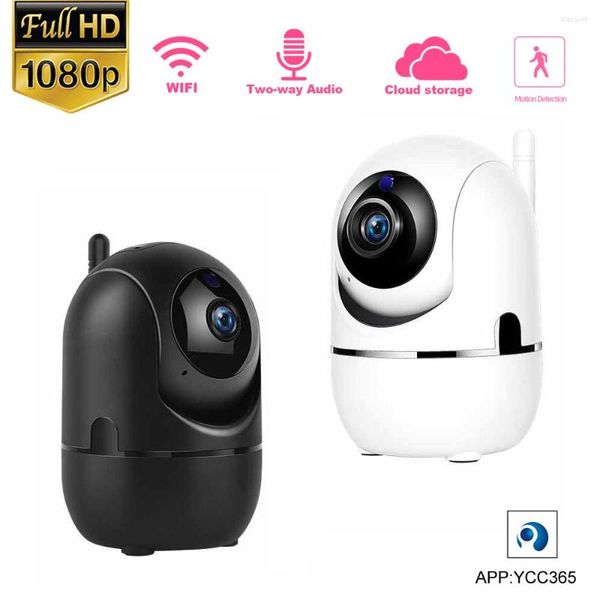 NEOCoolcam 1080P HD Wifi cámara IP inalámbrica seguimiento automático Audio bidireccional cámaras de Monitor de bebé soporte de almacenamiento en la nube aplicación YCC365