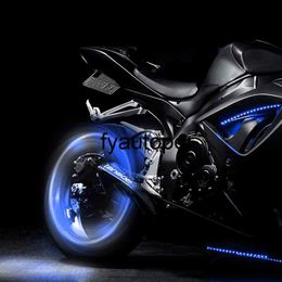 Lampe au néon lumière LED bâton type VTT lumière voiture pneu bouchon de Valve décoratif lanterne roue rayons lampe 2pcs228i