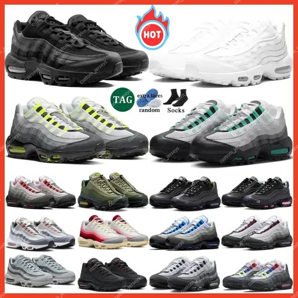 NEON MAX 95 95S Designers Chaussures Femme Mentille Tiple noir blanc rose Beamn Blue Green Tean Redbred Trainers Sports Sneakers Chaussures HSW426