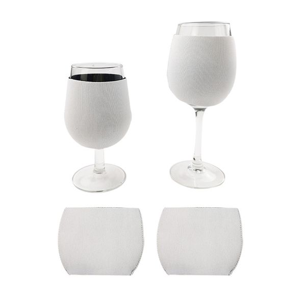 Porte-bouteille en néoprène Drinkware Poignée Blanc Thermo-proof Goblet Coffee Wine Cup Holder