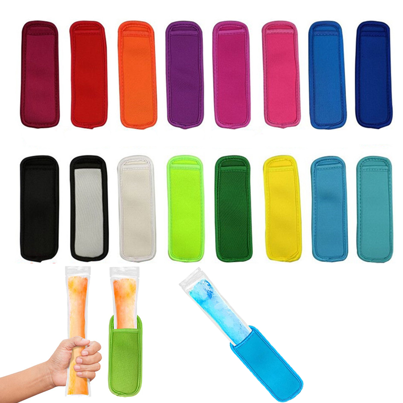 Sacs de support de Popsicle de congélateur en néoprène, outils de crème glacée, manchons isolants Pop