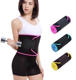 Neopreen taille trainer riem unisex body shaper pak zweet riem taille trimmer korset shapewear slankvest underbust3520068