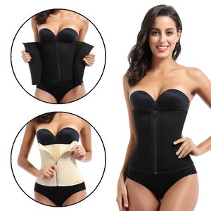 Neopreen Taille Trainer Corset Cincher voor Vriminegebieden Buikbuik Buik Slimming Gordel Workout Sauna Sweat Suit Body Sculpting Shaper