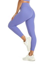 Nepoagym 25 inch Rhythm Classic Women Workout Leggings geen voor naad boterachtige zachte yogabroek gebogen contour fitness legging 240516