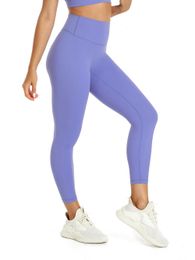 Nepoagym 25 Leggings a prueba de sentadillas de ritmo Mujeres sin costura delantera Mantense Soft Soft Yoga Pant para Gym Sports Fitness 240516