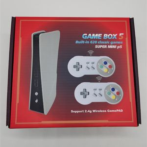 La console vidéo sans fil NES Game Station P5 comprend 620 consoles TV de jeux classiques, une sortie AV de lecteur de jeu portable rétro avec emballage de vente au détail