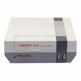 Freeshipping Nespi Pro Case W / RTC NES FS Style Case Behuizing met Fan + Heatsinks + 2 stks Joystick Gamepad Kit voor Raspberry PI
