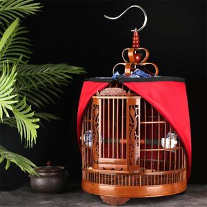 Nests Bird Cage Bamboo Boutique Volledige set accessoires Marine Bird Cage Daquan Myna Bird Cage groot formaat