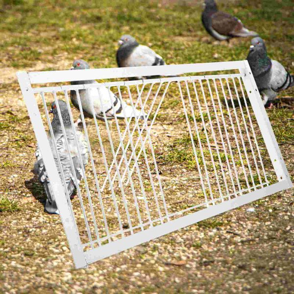 Porte de nids pour pièges à fils d'entrée d'oiseaux, Cage de maison à oiseaux pour pigeons de course, fournitures pour chiots en fer, pièges à pigeons de course, porte d'entrée de maison