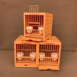 Nids d'extérieur Cages à oiseaux perroquet perruche support en plastique Portable canari Cages à oiseaux parc élevage Jaula Pajaros produits pour animaux de compagnie WZ50BC