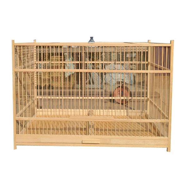 Nidos Jaula para pájaros de bambú súper grande, 50cm, nido de pájaro transpirable hecho a mano, artesanía tradicional china, producto para mascotas, casa para pájaros