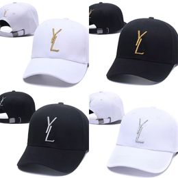 Gorra de béisbol neta color dorado letra bordada sombreros de lujo para hombres deporte cappello simple sombreros de diseñador transpirables para mujeres hombre moda callejera fa062