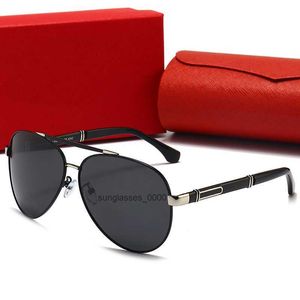 Netto rode gepolariseerde zonnebril voor heren en dames Fashion Trend zonnebril Rijdende zonnebril 4242