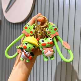 Netizen Little Frog Accessories Bookbag, Little Doll Pendant, Couple Keychain Gift, Doll Pendant Keychain