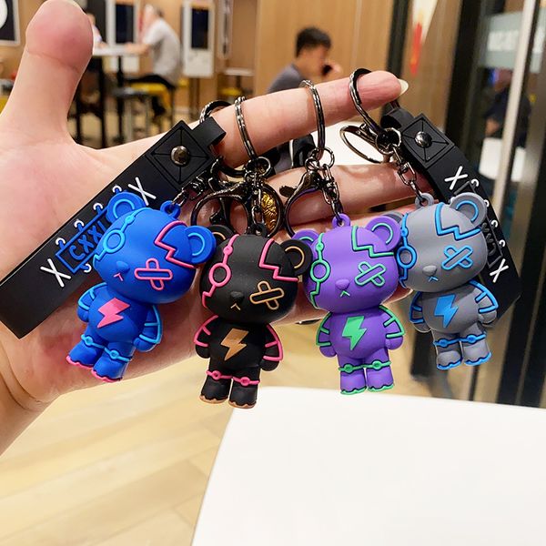 Netizen veilleuse Cyberbear poupée porte-clés dessin animé exquis sac pendentif voiture pendentif porte-clés petit cadeau