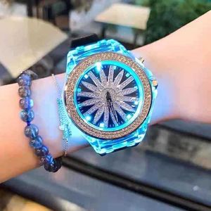 Netizen Time loopt lichtgevend horloge voor mannen en vrouwen nieuwe cool klein licht luxe trendy en modieuze grote dial horloge