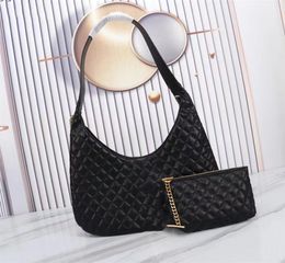 Netizen Underarm Bag Shopping Bag pochette, pochette, Chain Bag Big Gold Label Shopping Bag Peut être détendu, Texture rétro pleine de moments esthétiques Conquis sacs à main