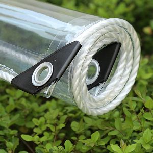 NETS 0,35 mm 99,9% transparent PVC TARPAULINE BALCON IMPHERPORTHER TARP JARDINE DES PLANTES SUCCULAIRES COUVERT