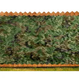 Netten 1.5x3 m/2x10 m Jacht Militaire Camouflagenetten Woodland Army training Camo netting Autohoezen Tent Schaduw Camping Zon Onderdak