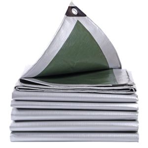 Filets 140180GSM extérieur imperméable à la pluie PE bâche Camping tente tapis Gazebo auvent auvents meubles de jardin couverture imperméable à l'eau pare-soleil voile