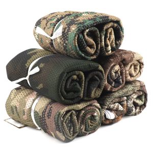 Filets 5 couleurs Camouflage maille tissu pare-soleil jardin clôture décoration Camo Net écran de confidentialité voiture Camping auvent chasse accessoire