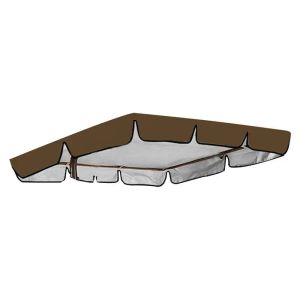 Filets de remplacement pour auvent de balançoire de jardin extérieur, imperméable, coupe-vent, résistant à la pluie, AntiUV, robuste, anti-déchirure, couverture supérieure de hamac de jardin